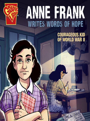 cover image of Anne Frank Writes Words of Hope